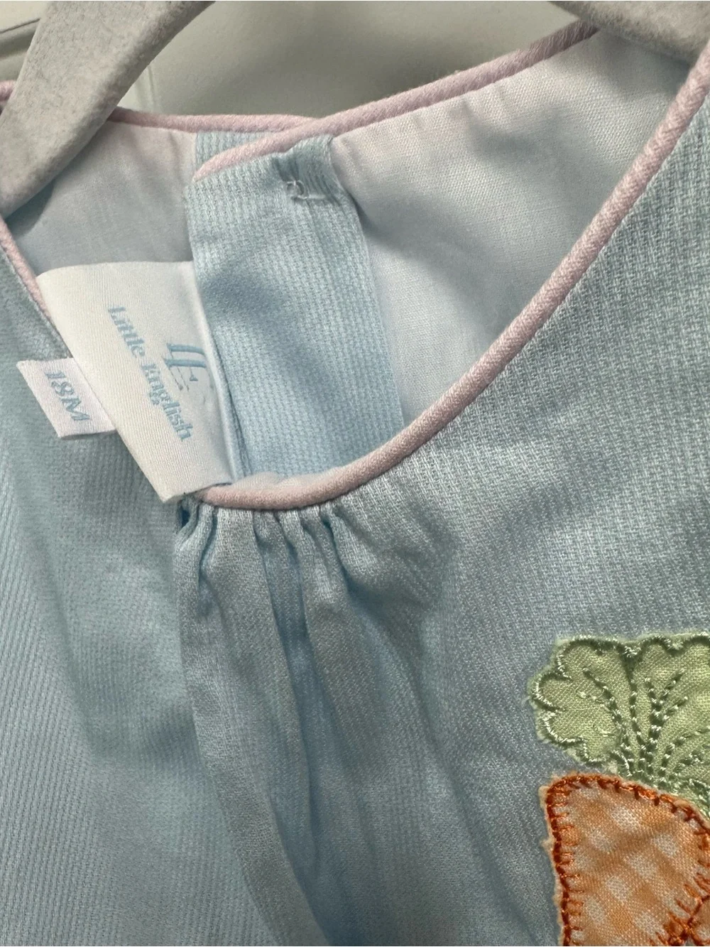 Little English Easter dress 18m